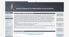 Desktop Screenshot of cercleshoah.org