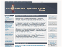 Tablet Screenshot of cercleshoah.org